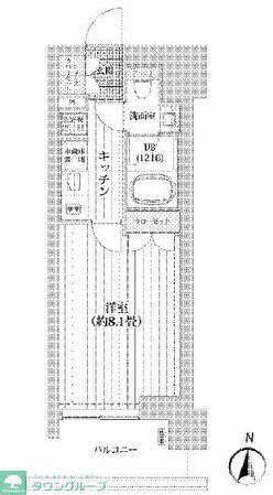 ライオンズフォーシア清澄白河の物件間取画像